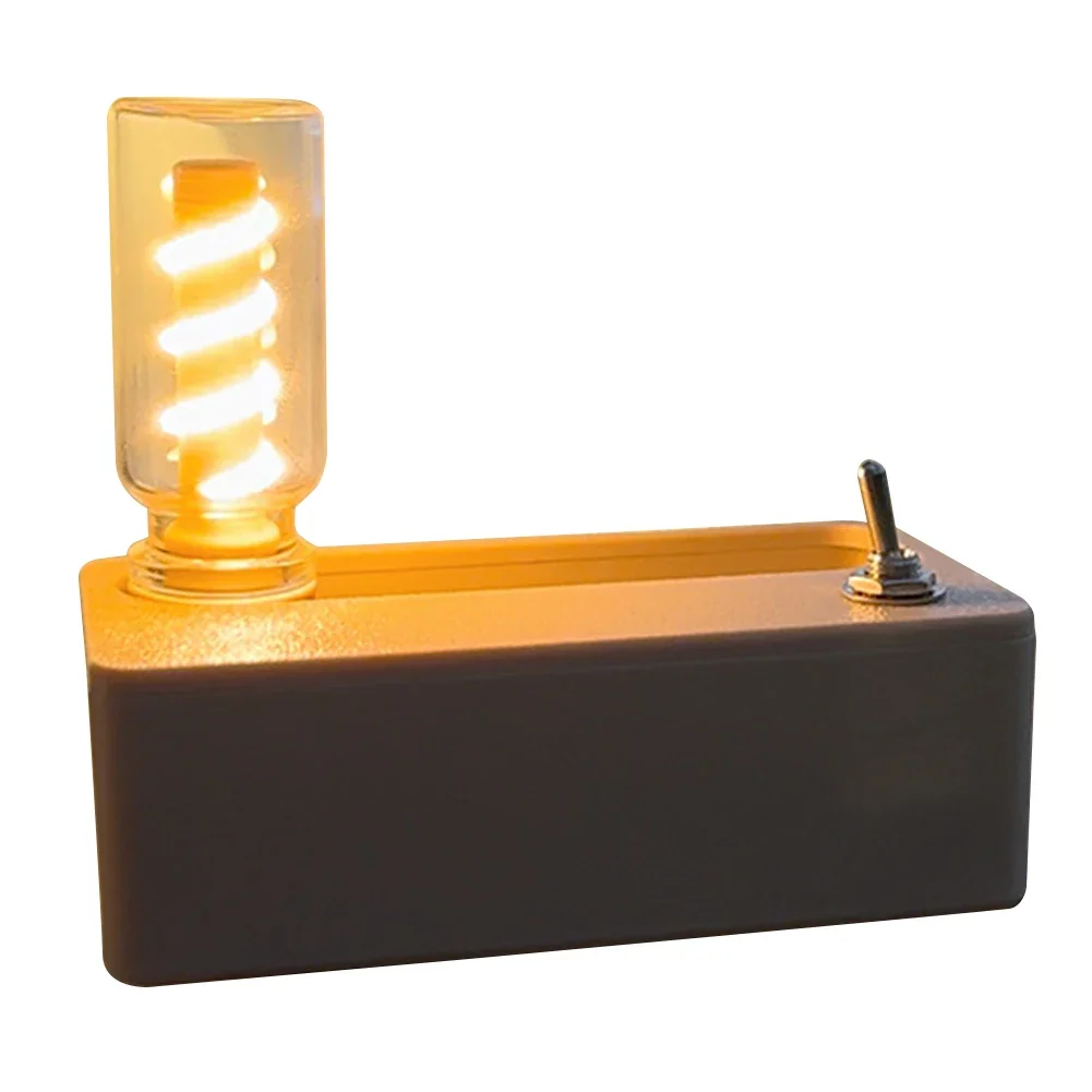 Magnetic Suction Lamp Relieve Stress Manual Mechanical Flip Flexible Light Table Night Light Ornament for Indoor Outdoor