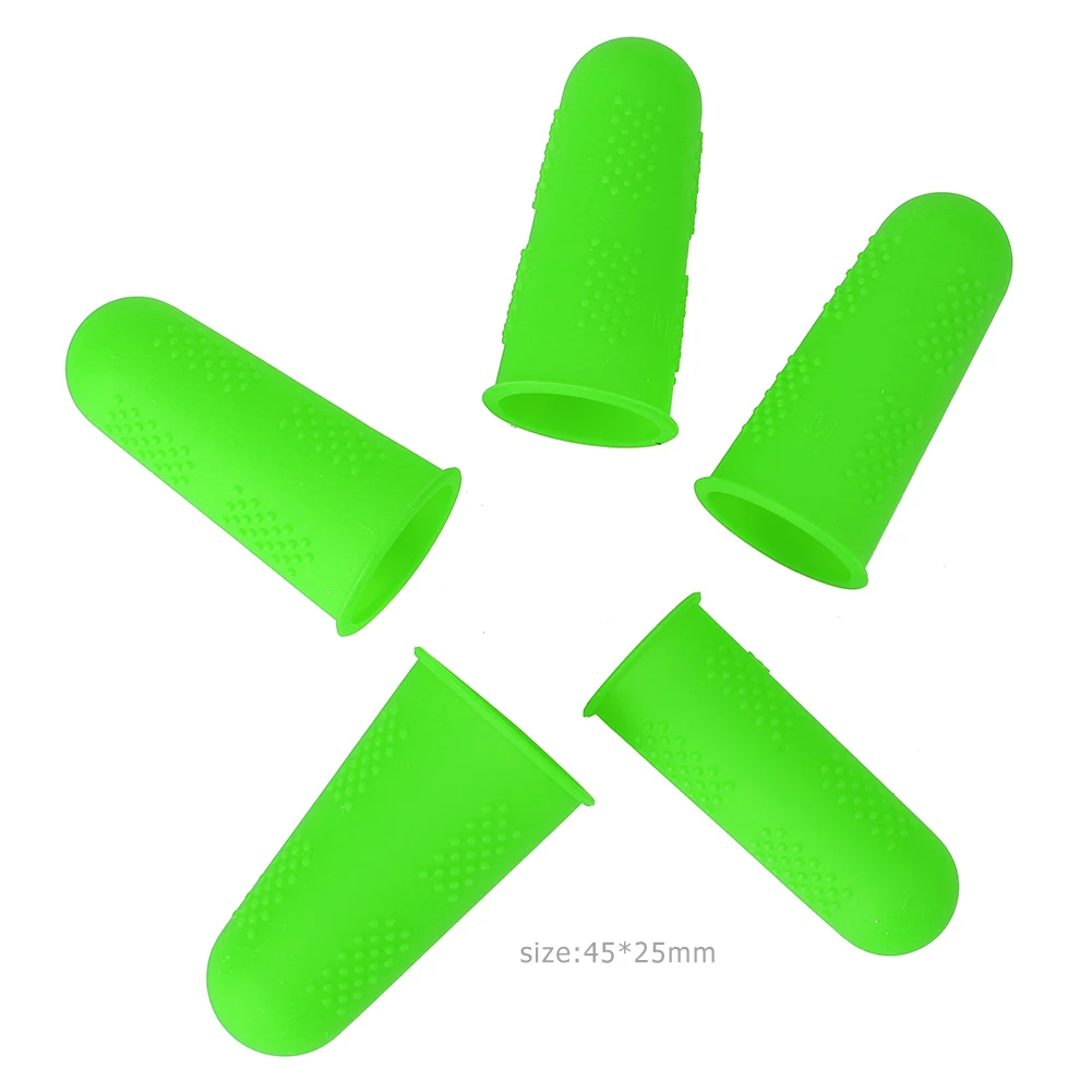 Anti-slip Hot Glue Gun Finger Caps Silicone Finger Cover Sleeve Protector