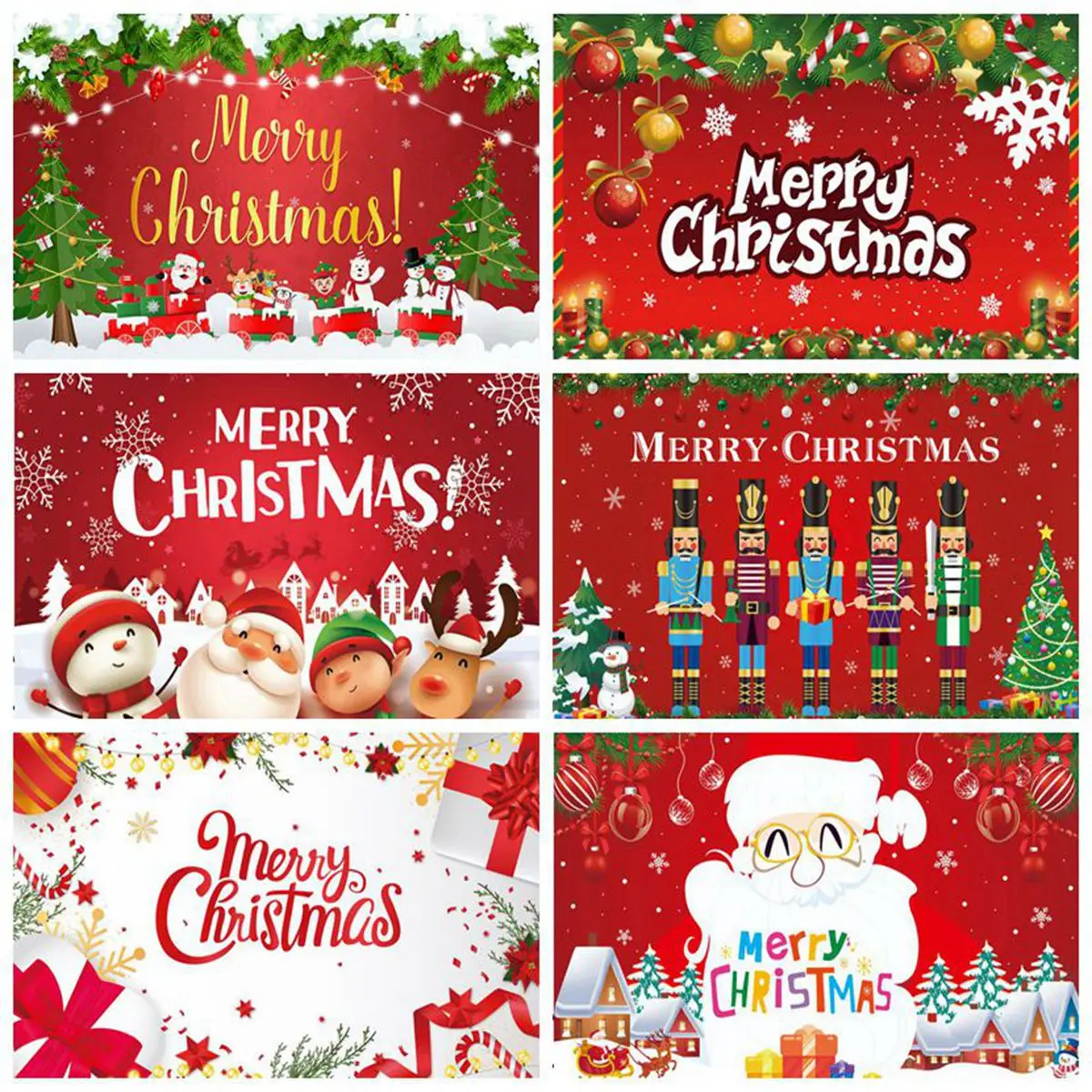 ChristmasBackdropsforPhotographyMerryChristmasDecorationforHome