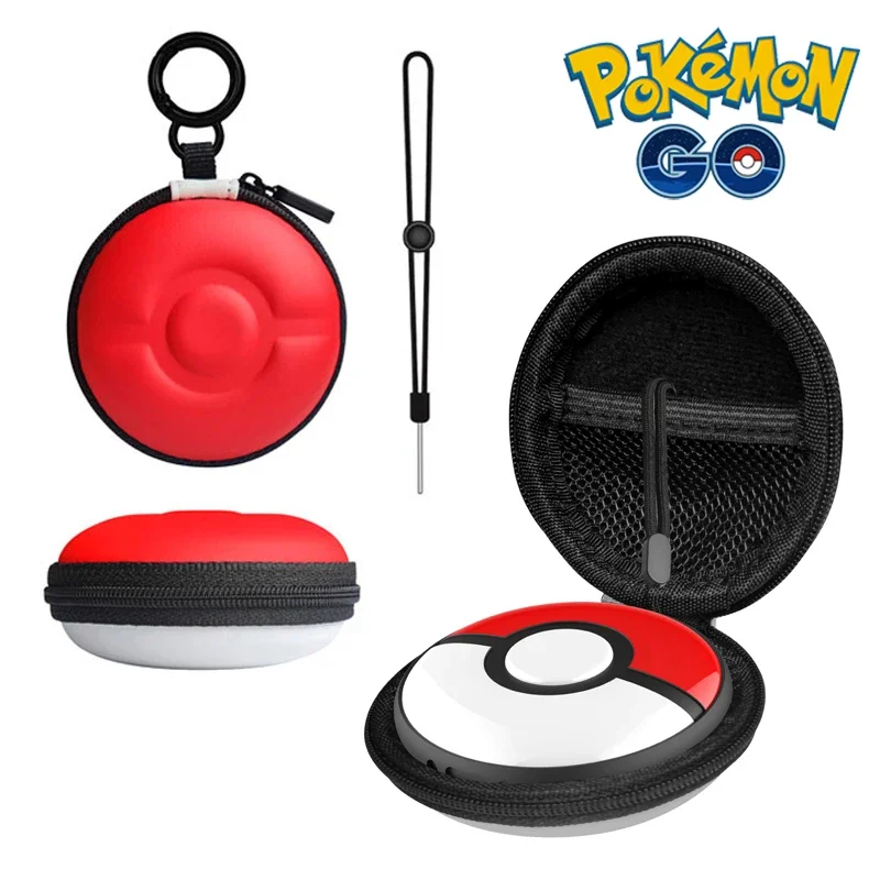 Pokemon Poke Ball Cover Protettiva Portatile Per Pokemon Go Plus + Cartoon Anime Storage Bag Eva Hard Carring Bag Accessori Per Giochi
