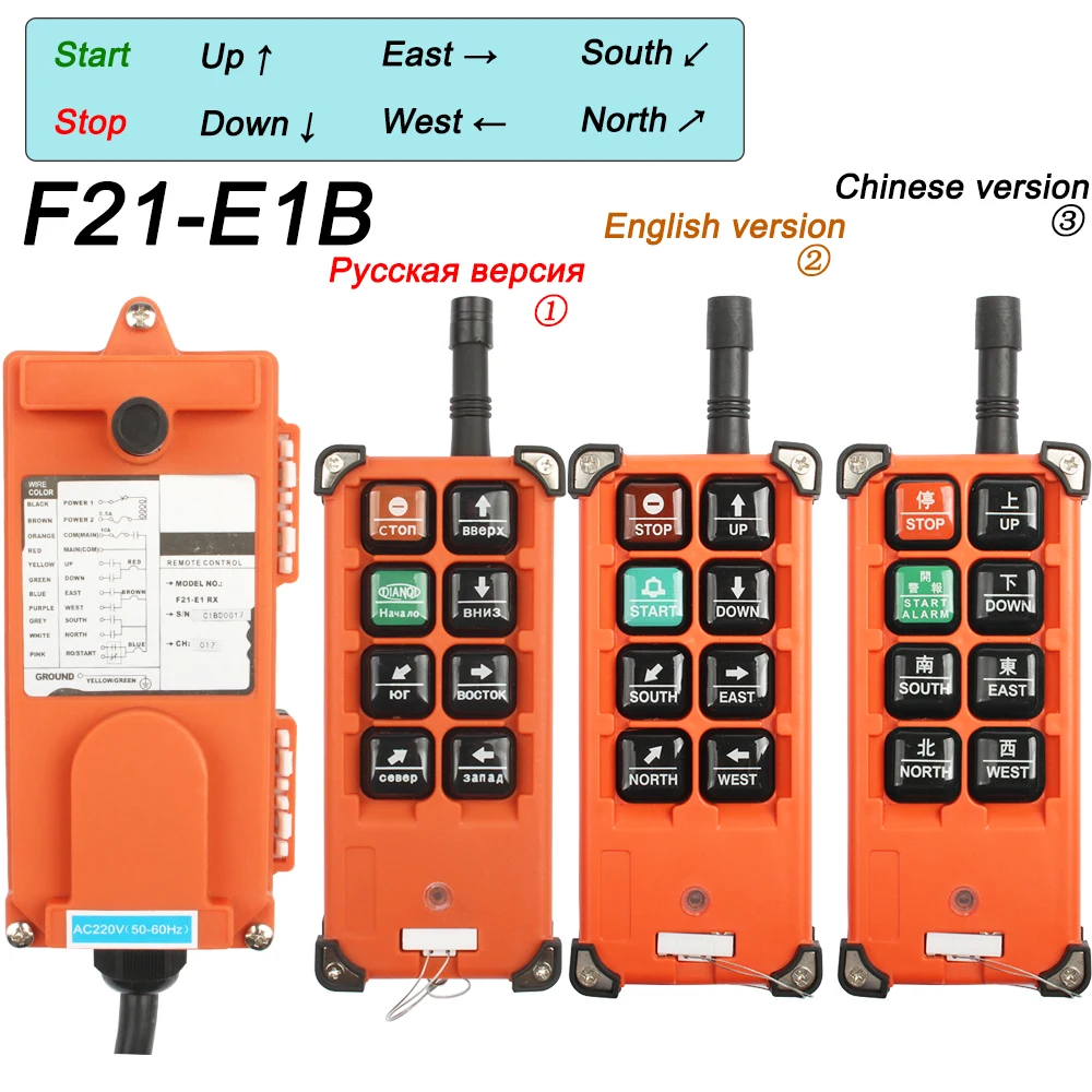 TIOYW F21-2S Wireless Industrial Remote Controller Electric Hoist