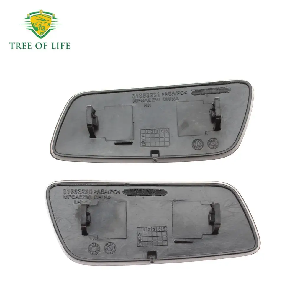 Car headlight washer nozzle cover For Volvo S90 V90 39839830 39839842 31383231