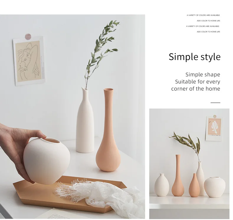 Simple Scandinavian Decorative Vase