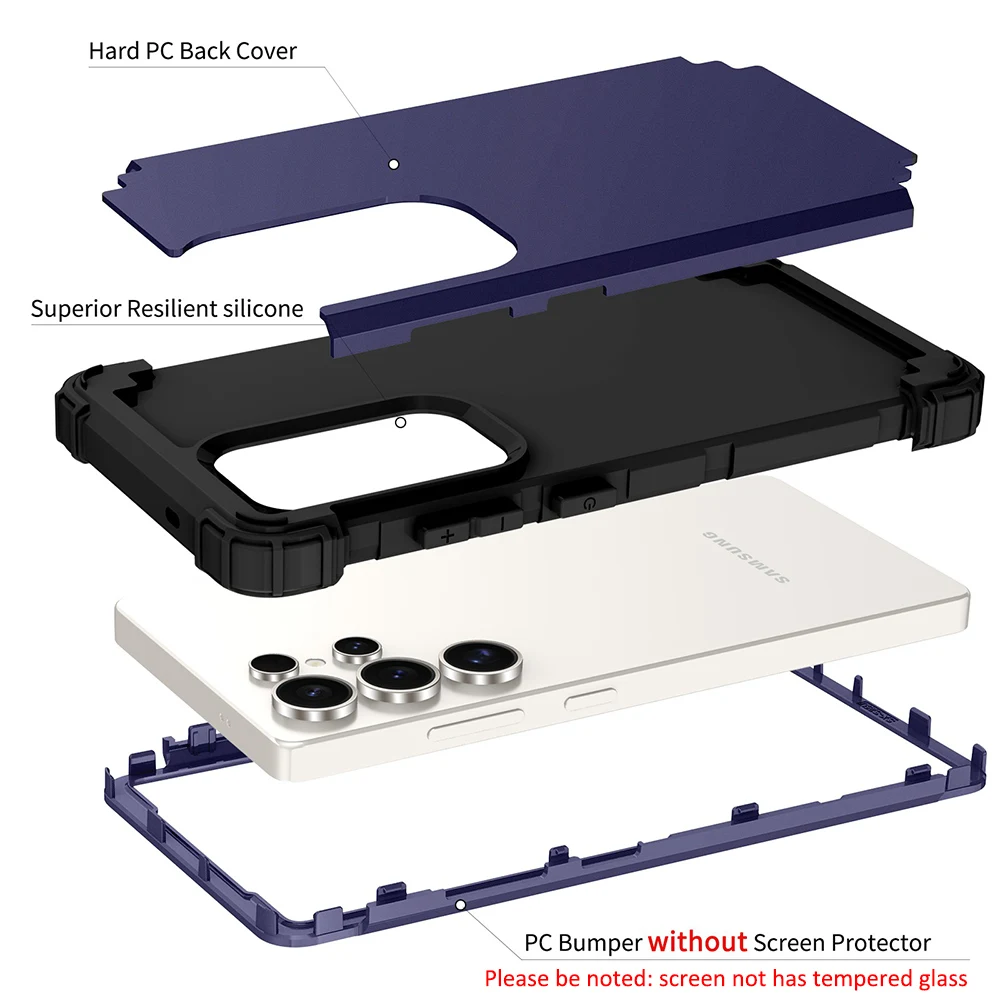 Durable Drop-Resistant Tough Rugged Armor Case