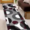 Modern Circles Carpet for Living Room Sofa Table Large Area Rug Kitchen Hallway Balcony Rug Non-slip Entrance Doormat Home Decor 6
