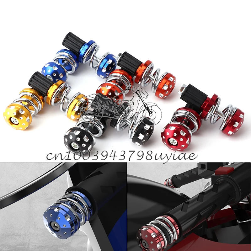 

Aluminum Alloy Motorcycle 7/8'' 22mm Handle Bar End Weights Handlebar Grips Cap Anti Vibration Silder Plug Accessories Modified