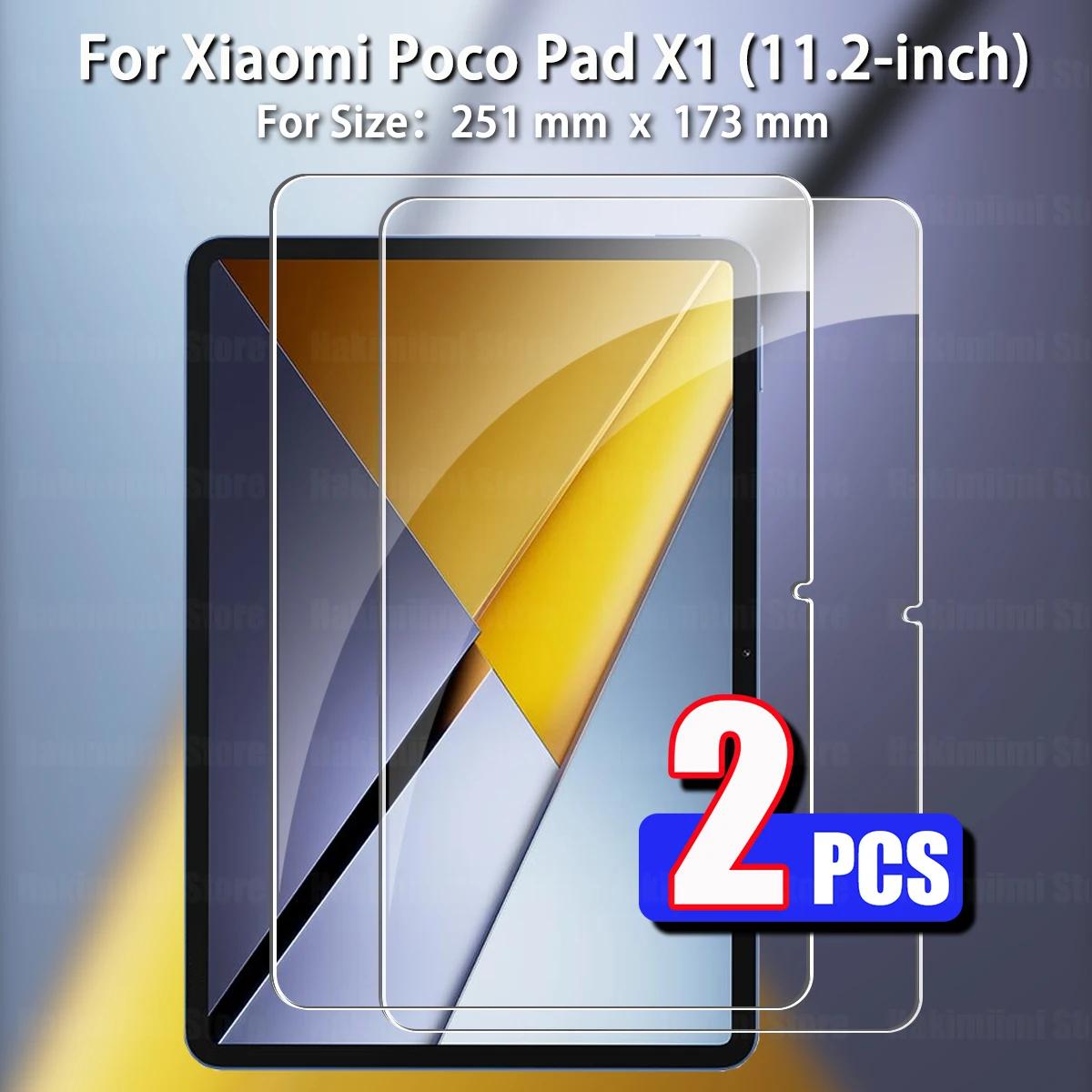 Premium Tempered Glass Screen Protector Duo Pack