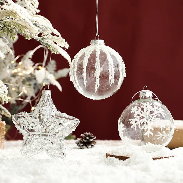 Snowflake Christmas Tree Decorations