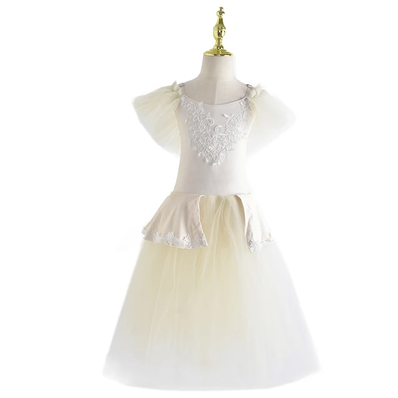

ballet costume romantic tutu Long Ballet Tutu Women Dress Performance Clothing Swan Belly Dance Skirts Ballet Outfit for Girls