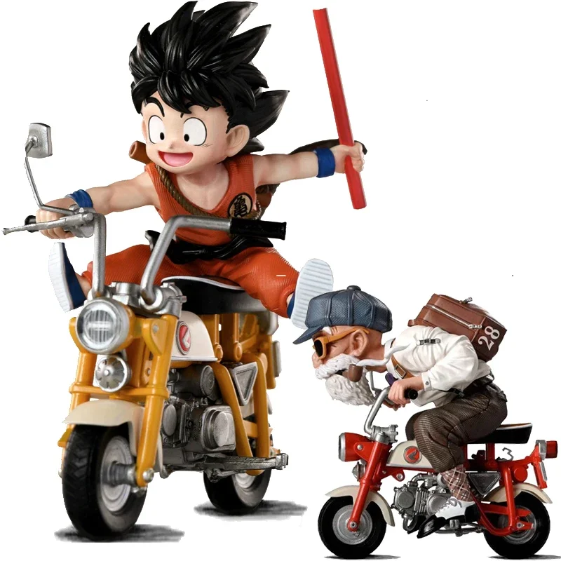 

Ball Dragon Roshi Goku DBZ Figures Master Son Figure Model 15cm Anime Action Sennin Toy PVC Kame Goku Collectible Motorcycle