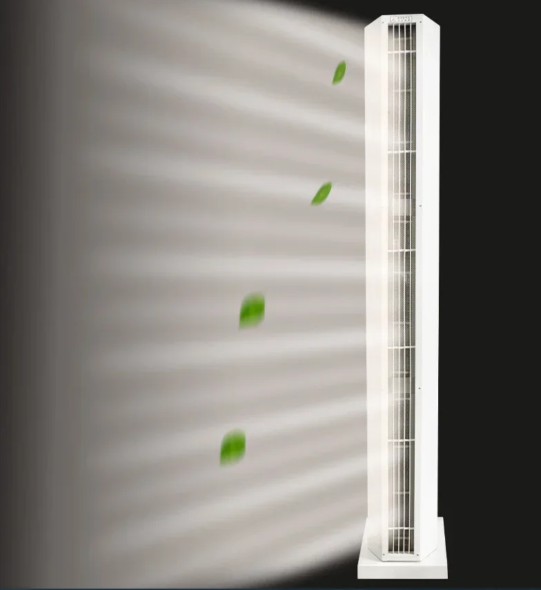 Air Curtain MachineLateral Style Axial Flow Side Blowing Keeping Room Cool Electric Fan Wind Air Curtain Machine