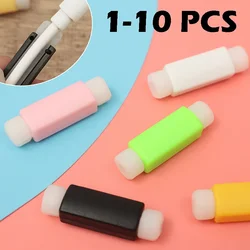 1-10PCS Cable Protector Earphone Headphone Silicone Protective Cover Phone Charging Cable Data Cord Organizer Management