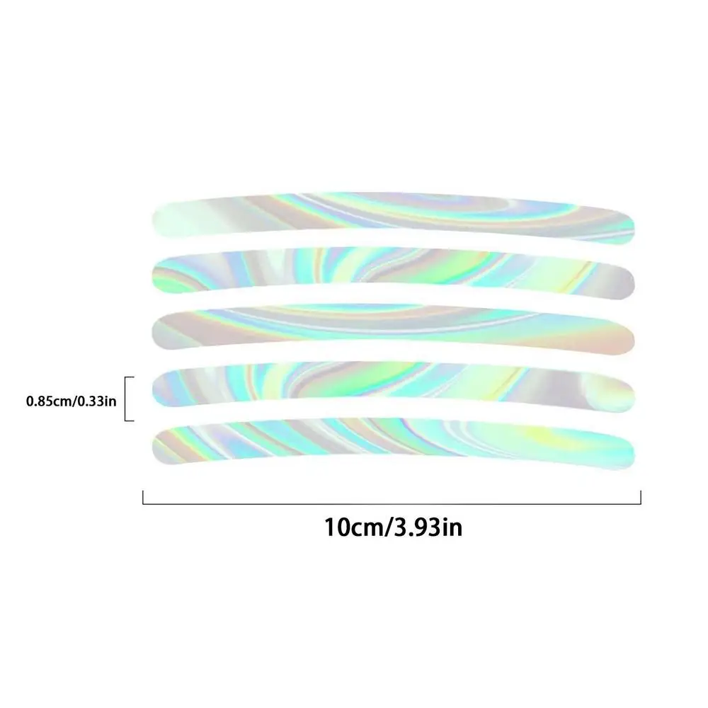Reflective Car Tire Sticker Car Wheel Hub Reflective Sticker Car Wheel Tire Rims Sticker Stripes Tape Decals Bike Accessories