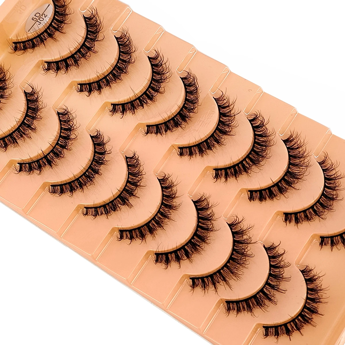 Neue 10 Paar Wimpern Make-up weiche flauschige Nerz falsche Wimpern dicke handgemachte Volumen Nerz Wimpern Faux Cilos natürliche gefälschte Wimpern – Detail 7