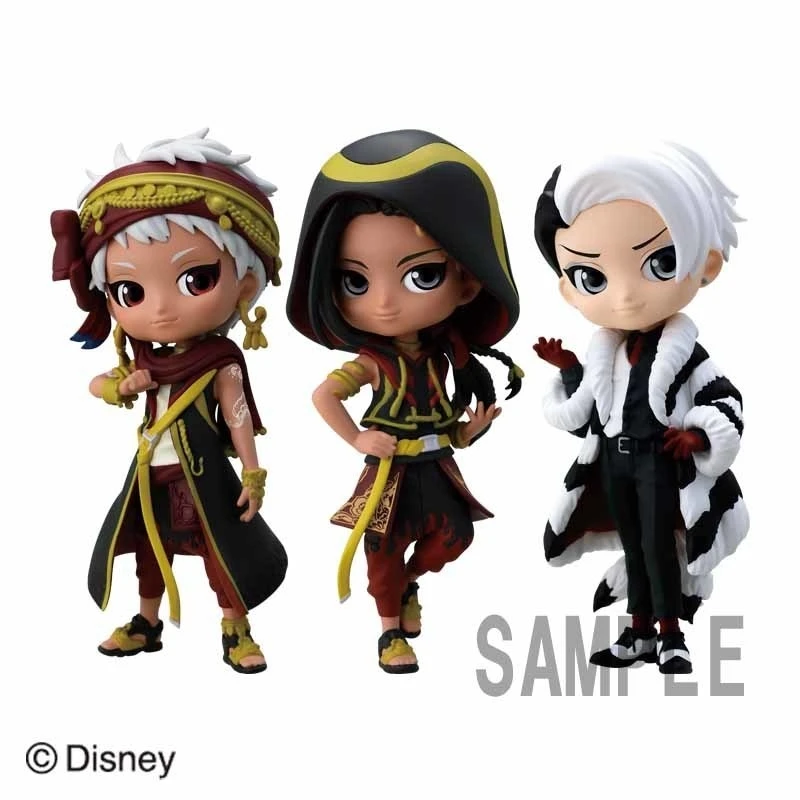 

Оригинальная экшн-фигурка Bandai маленького поколения vol.5 Jamil Viper, 7 см, Дисней, витая-страна чудес, игрушки для детей, подарок, Коллекционная модель