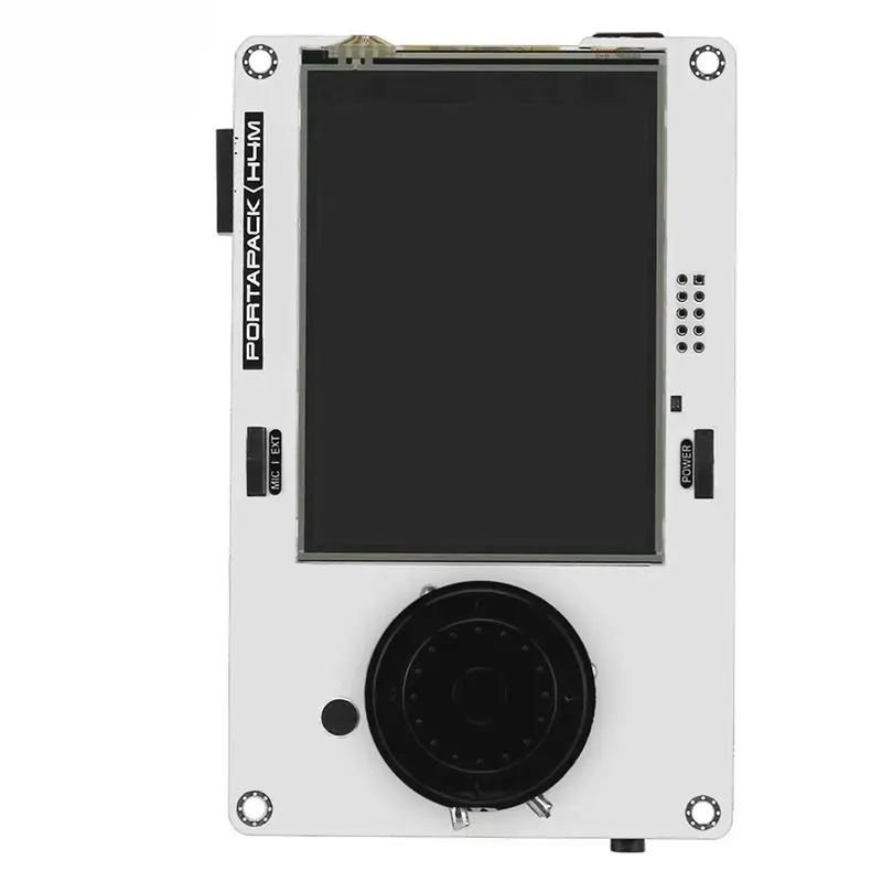 Hackrf One R10C SDR 소프트웨어 정의 라디오용으로 설계된 플라스틱 쉘이 있는 BG-H4M Mayhem Portapack H4MS