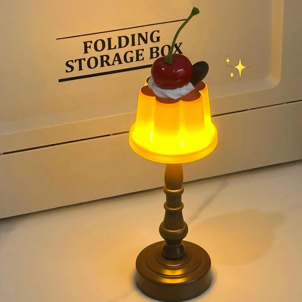 Mini Night Light LED Desk Lamp Battery Powered Desk Bedside Bedroom Bar Room Decor Atmosphere Sleeping Light kid Gifts led night light night light led night lamp