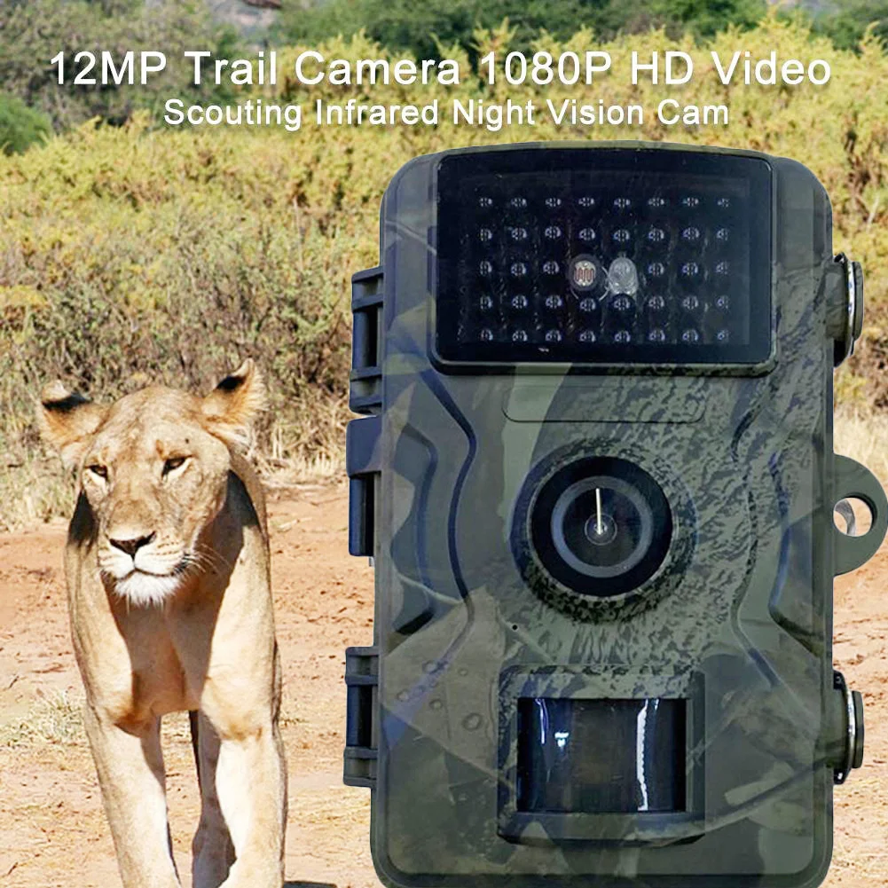 Hunting Trail Camera Waterproof Infrared Night Vision Security Cam Motion Activated Wildlife Camera Outdoor Wildlife Photo Traps