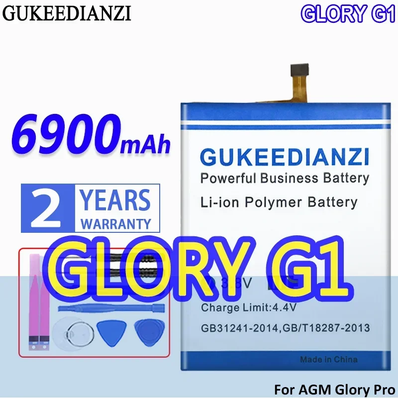 

Аккумулятор большой емкости мобильный телефон GLORY G1 6900 мАч для аккумуляторов AGM Glory Pro