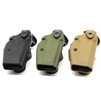 Tactical Gun Holser Hunting Waist PIstol Gun Case Outdoor Belt Paddle Gun Holder for Glock 17 19 Combat Waist Vest Equipment 2