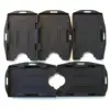 1Pc Hard Plastic Transparen Work ID Card Holder Plastic Easy Access Swipe Card Holders Two-sided Card Holder Card Cover Shell 2