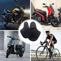 2 Pieces Practical Motorcycle Helmet Earmuffs Detachable Ear Warmers Ear Protective Cover Ear Protection Winter Warm Windproof 2
