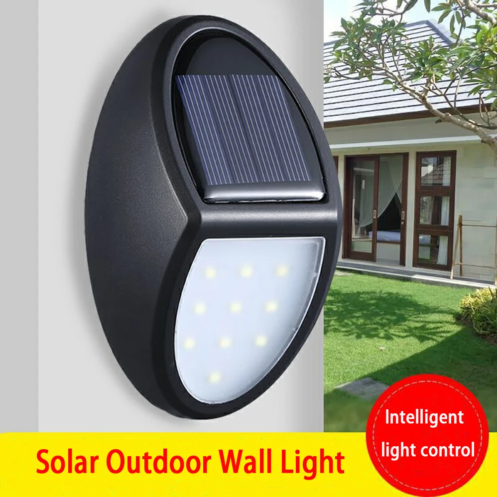 

3PCS Kit LED Solar Wall Lamp 5W IP65 Waterproof Outdoor Safety LED Lighting Solar Charging Environment Protection Energy Lights