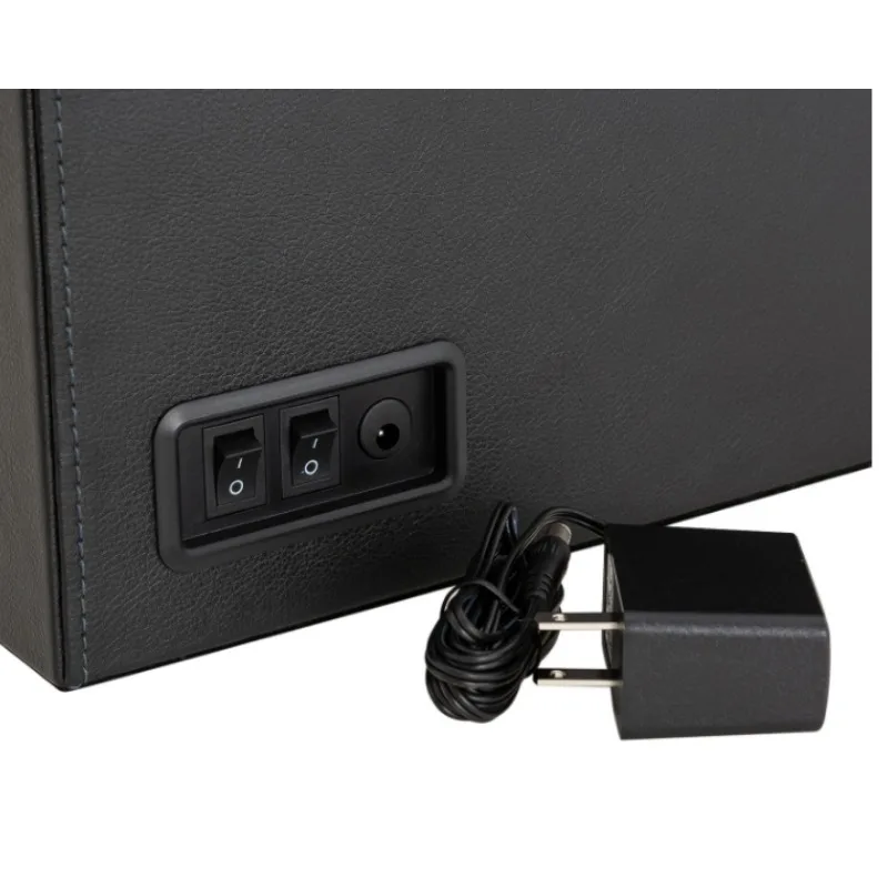 High Quality Automatic Watch Shaker Watch Storage Watch Display Case for 4 Automatic with Extra 6 Watch Storage LED Illumination