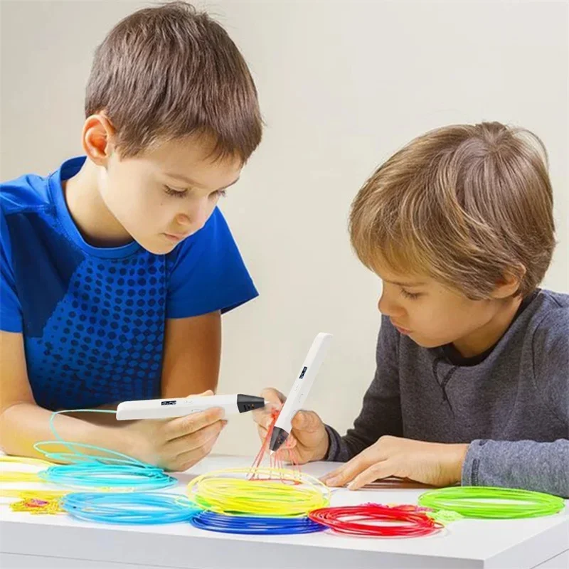 3D Pen Professional Printing Pen with LED Display Drawing Set for Doodling Art Craft Making Gifts Education New Hot Sale