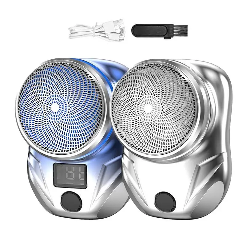 

Электрическая мини-бритва, перезаряжаемая Водонепроницаемая Мужская и Женская Цифровая бритва, триммер для бороды, Машинка для ухода за волосами на теле