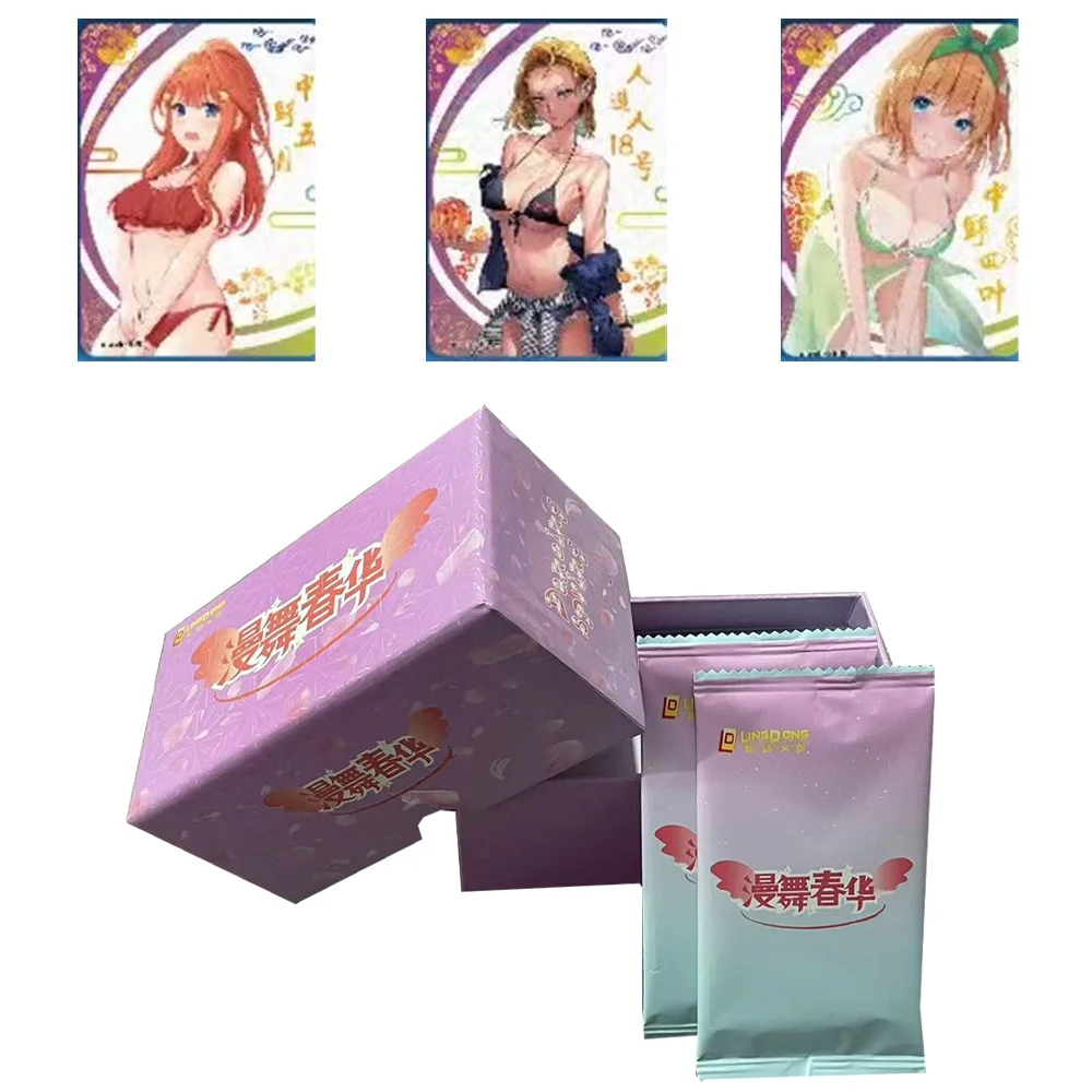 

new editionGoddess Story Collection Cards A Group Of Booster Box Swimsuit Bikini Feast Doujin ToysTable Card Game
