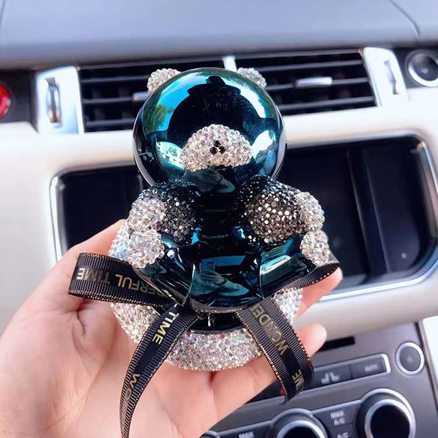 Ornements de décoration intérieure de voiture en biscuits de cristal,  beurre de dessin animé, accessoires de décoration de console centrale de  voiture, cadeau de parfum automatique, discuter - AliExpress