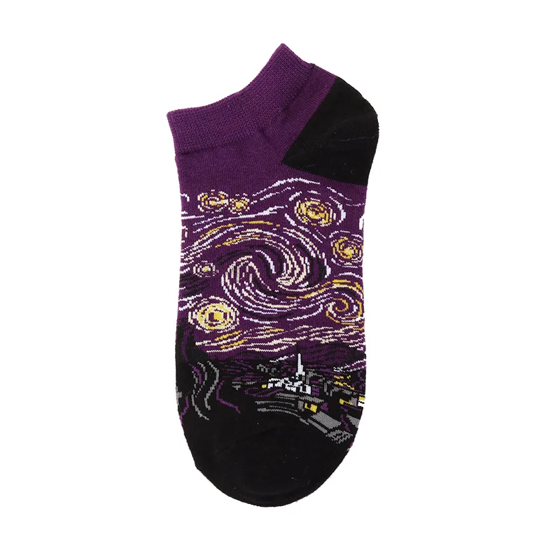 Colorful Cotton Novelty Socks - Funny Avocado and Animal Prints