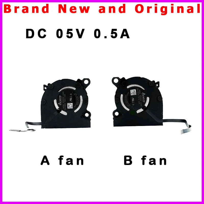 Cooling Fan New Laptop CPU GPU Cooling Fan For Surface Laptop Studio year ND55C0G 23A05 13N4-14B2E41 ND55C0F 23A04 13N4-14B2D41 DC 5V