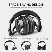 Oneodio Pro 10 Over Ear Headphones Hifi Studio DJ Headphone Wired Monitor Music Headset Earphone With Mic For Phone Computer PC - Image 4