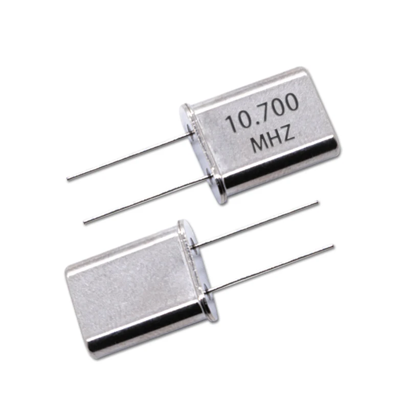 HC-49U 10.7M 10.7MHZ 10.700MHZ DIP-2 Quartz Passive Crystal Resonator 20PF 20PPM 5PCS