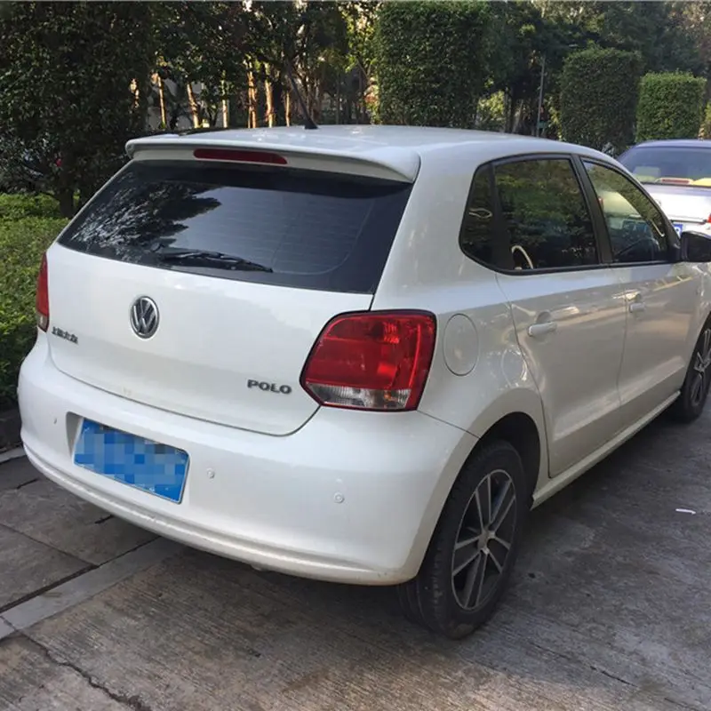 Per Vw Polo Spoiler Abs Materiale Auto Ala Posteriore Primer Colore Vw Polo Spoiler Posteriore Per Volkswagen New Polo Spoiler 2011-2015