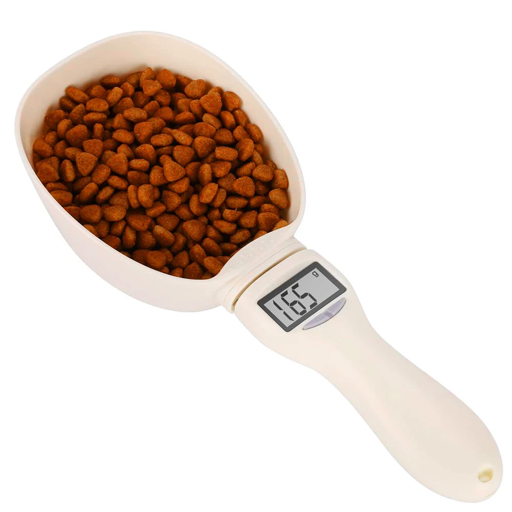 250ml Pet Food Scale Cup Dog Cat Feeding Bowl Portable Electronic Weighing Meter Kitchen Measuring Spoon with LED Display Feeder 1