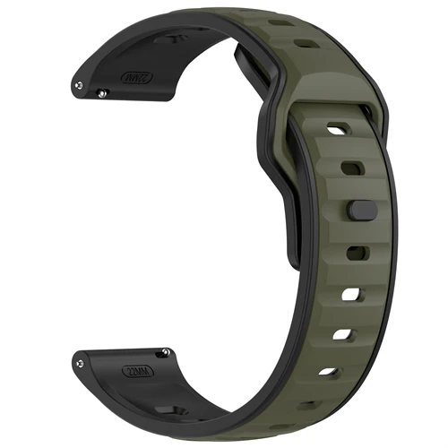 Silicone Sport Wristband Strap, 20/22mm – Enhanced Comfort and Durability