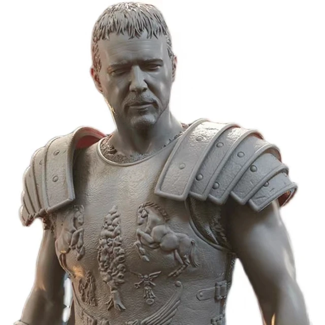 Gladiator Diy Resin Figure 1/24 Scale 85mm Vertical Height Assemble Model Kit Unassembled Dioramas and Unpainted Statuettes Toys 1