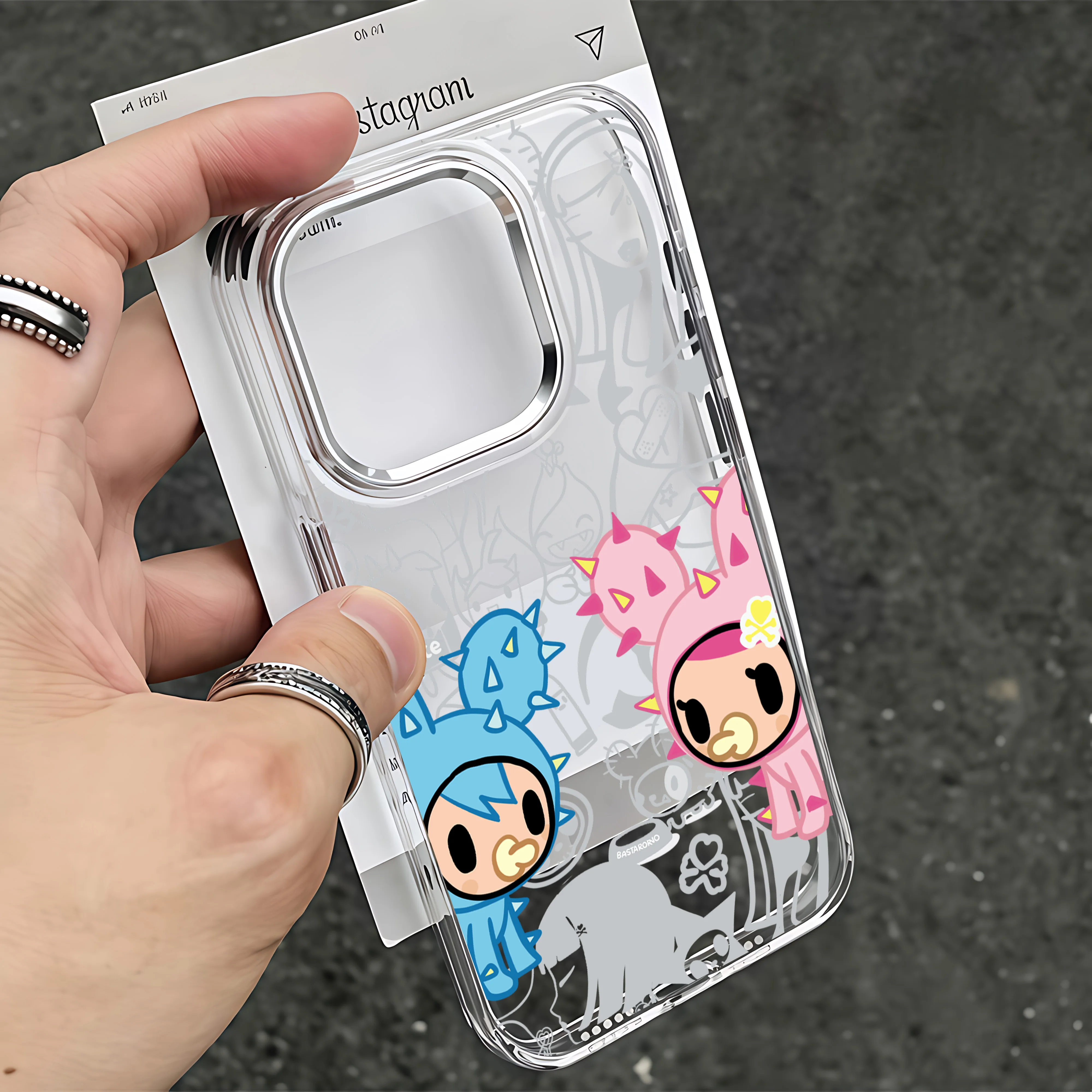 Cartoon Tokidokis Phone Case For iPhone 17 16e 16 15 14 13 12 11 mini Pro Max X XR XSMAX 8 7 Air Plus Transparent Soft Cover 5