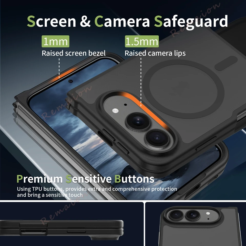 Luxury Magnetic Matte Shockproof Phone Case - 18DUO Official Collection