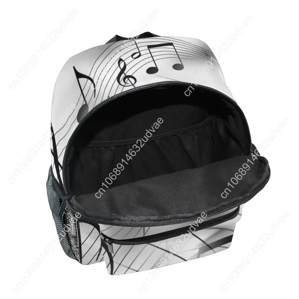 Piano Children School Bags For Kids Bagpack Teenager Girls Book Bags Music Note Girls Primary Kindergarten Preschool School Bag
