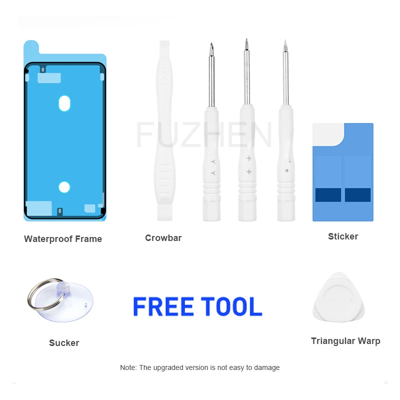 Iphone Battery Smart Phone Battery Phone Battery 0 Cycles Replacement Battery for iPhone 4 5 6 7 8 10 S SE Plus X for Apple With Tools