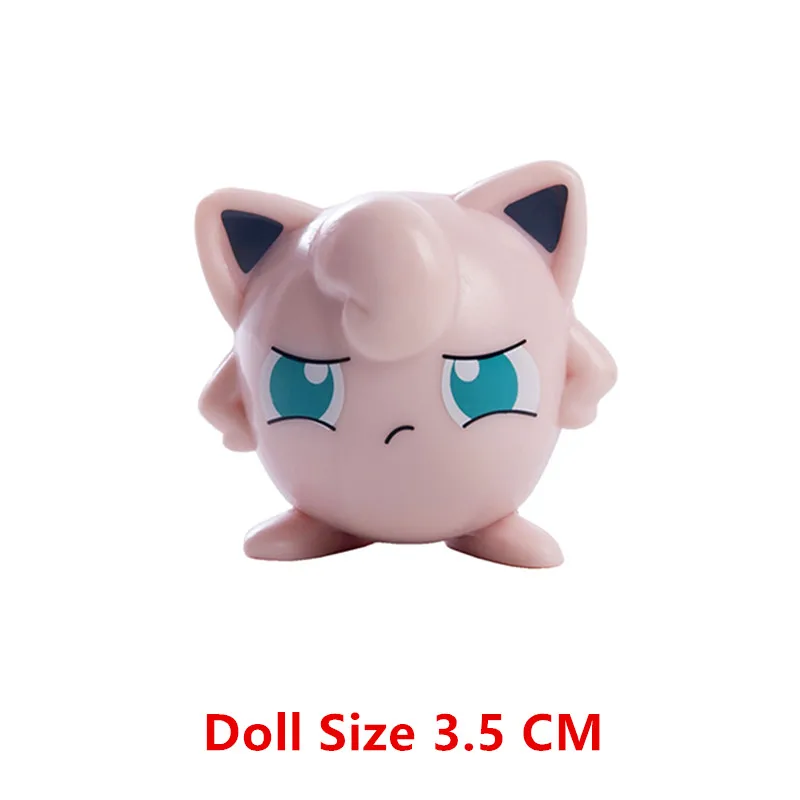 Nuevas figuras de acción de la película de dibujos animados de Pokémon, Gengar, Pikachu, Eevee, mascota dragón, modelo de juguete, regalos de Navidad, compre al por mayor