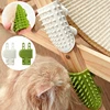 Pet Cat Hair Removal Massage Comb Cats Scratching Rubbing Brush kitten Grooming Self Cleaning Wall Corner Cat Scratcher Combs