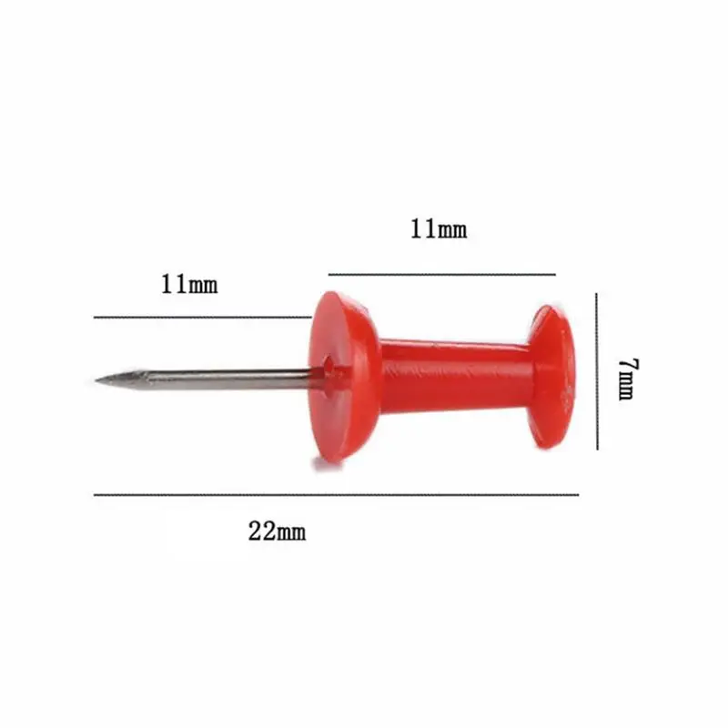 100 Pcs Pushpin Thumbtack Decorative DIY Tool for School Home Office Wall Maps Photos Bulletin Board push pins