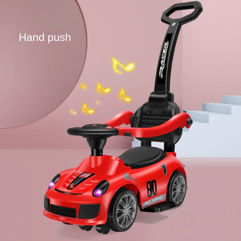 LazyChild ツイストカー 1-3 歳の子供用ヨーカー スライディングアンチ 
