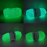 50g Novel Functional Yarn Glow In The Dark Luminous Yarn Hand Knitting Carpet Sweater Hat Wool Glowing Yarn Sewing Accessories 1