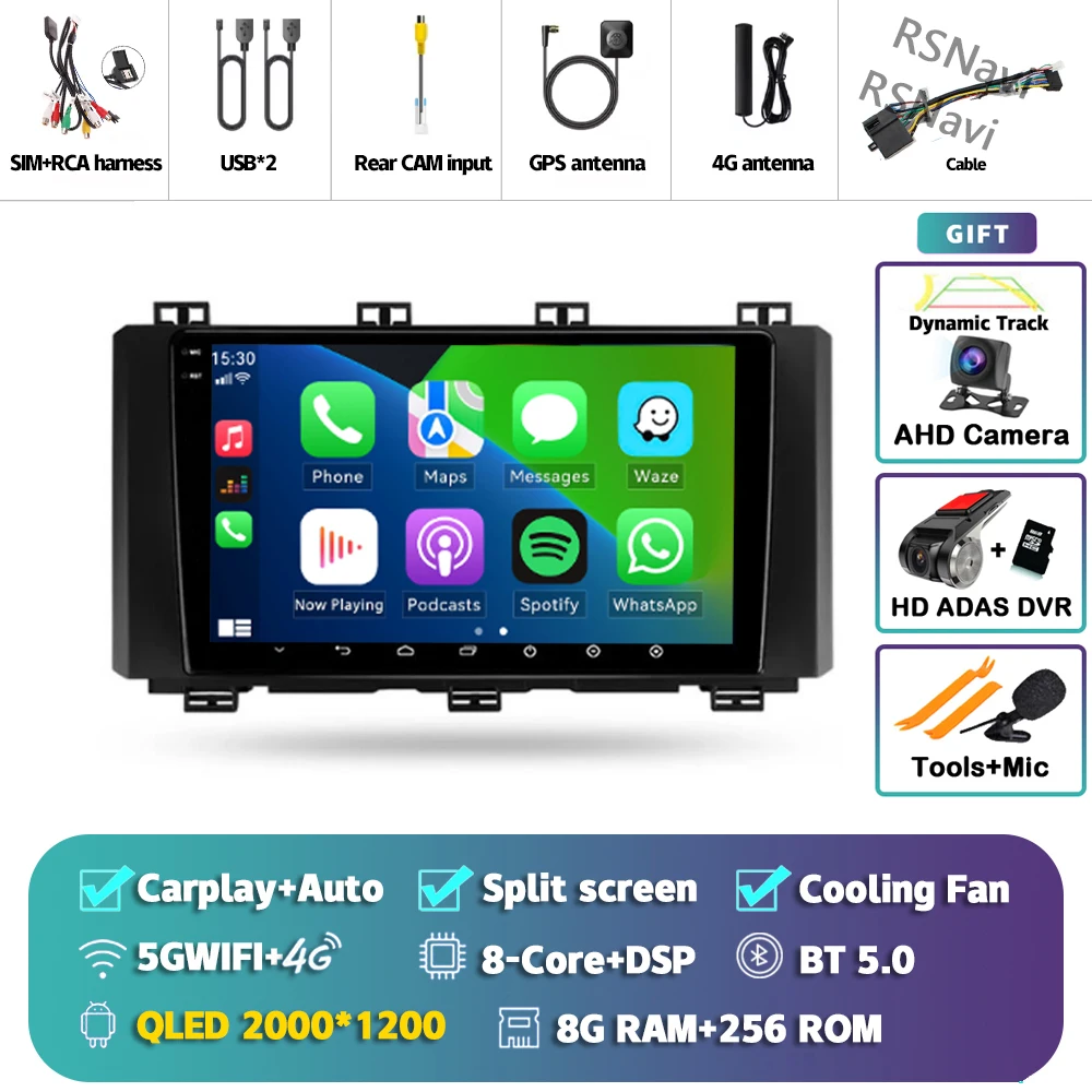 2K 8G-256G CAM DVR